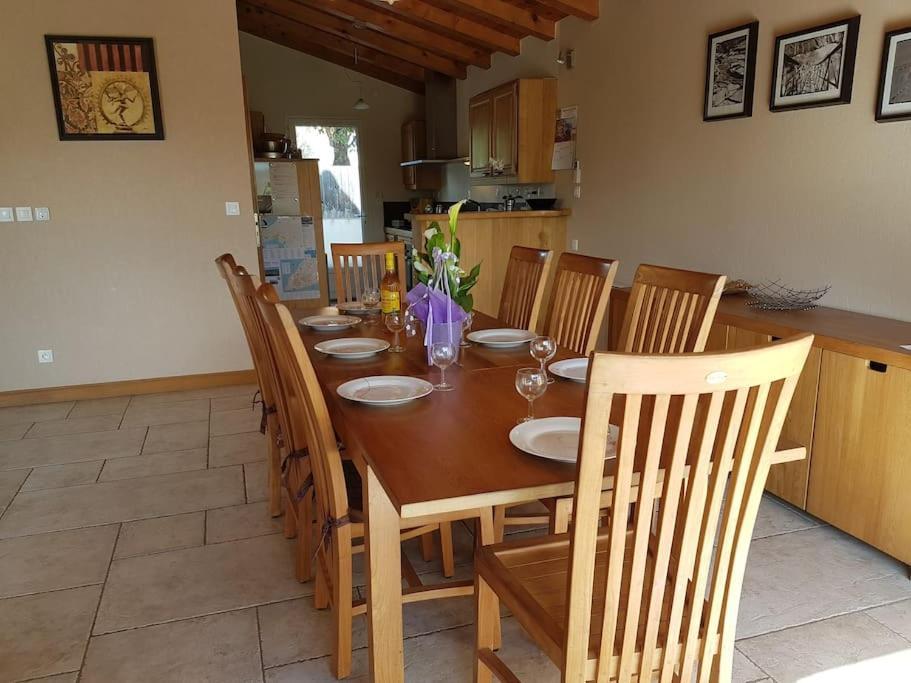 Grande Villa Neuve Avec Piscine Pres Mer Et Sete บาลารุก-เล-บัง ภายนอก รูปภาพ